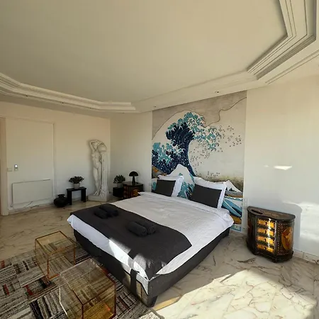 Rare Penthouse - Vue Panoramique Lägenhet Cannes