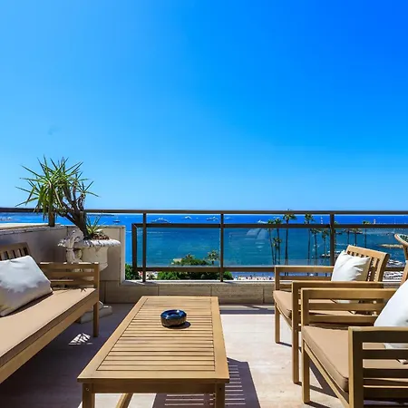 Rare Penthouse - Vue Panoramique Lägenhet Cannes