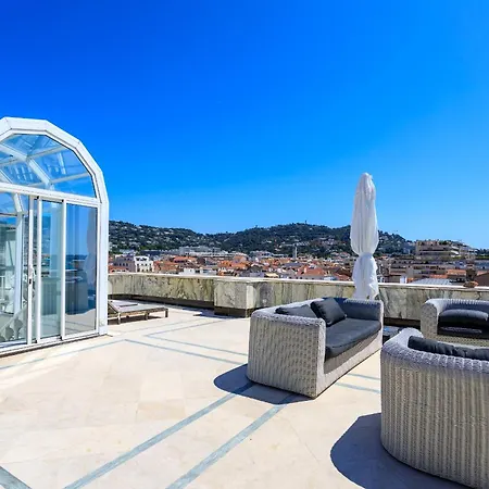 Rare Penthouse - Vue Panoramique Lägenhet Cannes